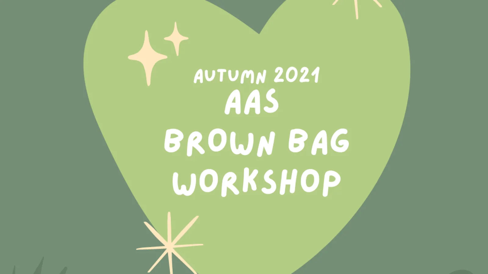  The first AAS Brown Bag workshop flyer
