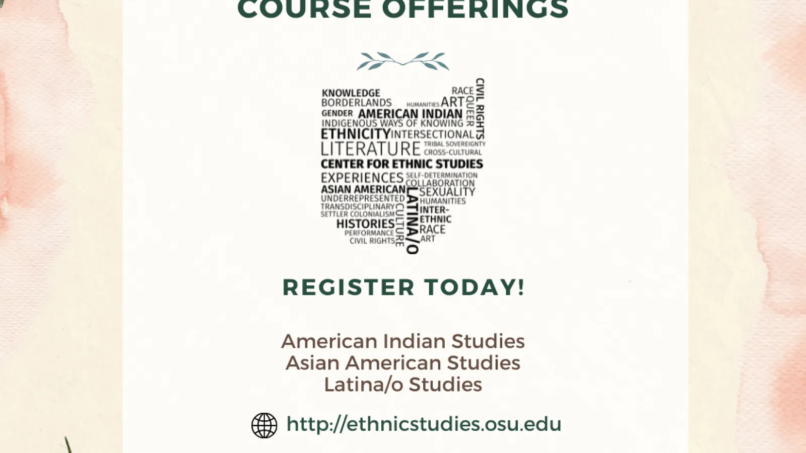 SU2022 course offering flyer