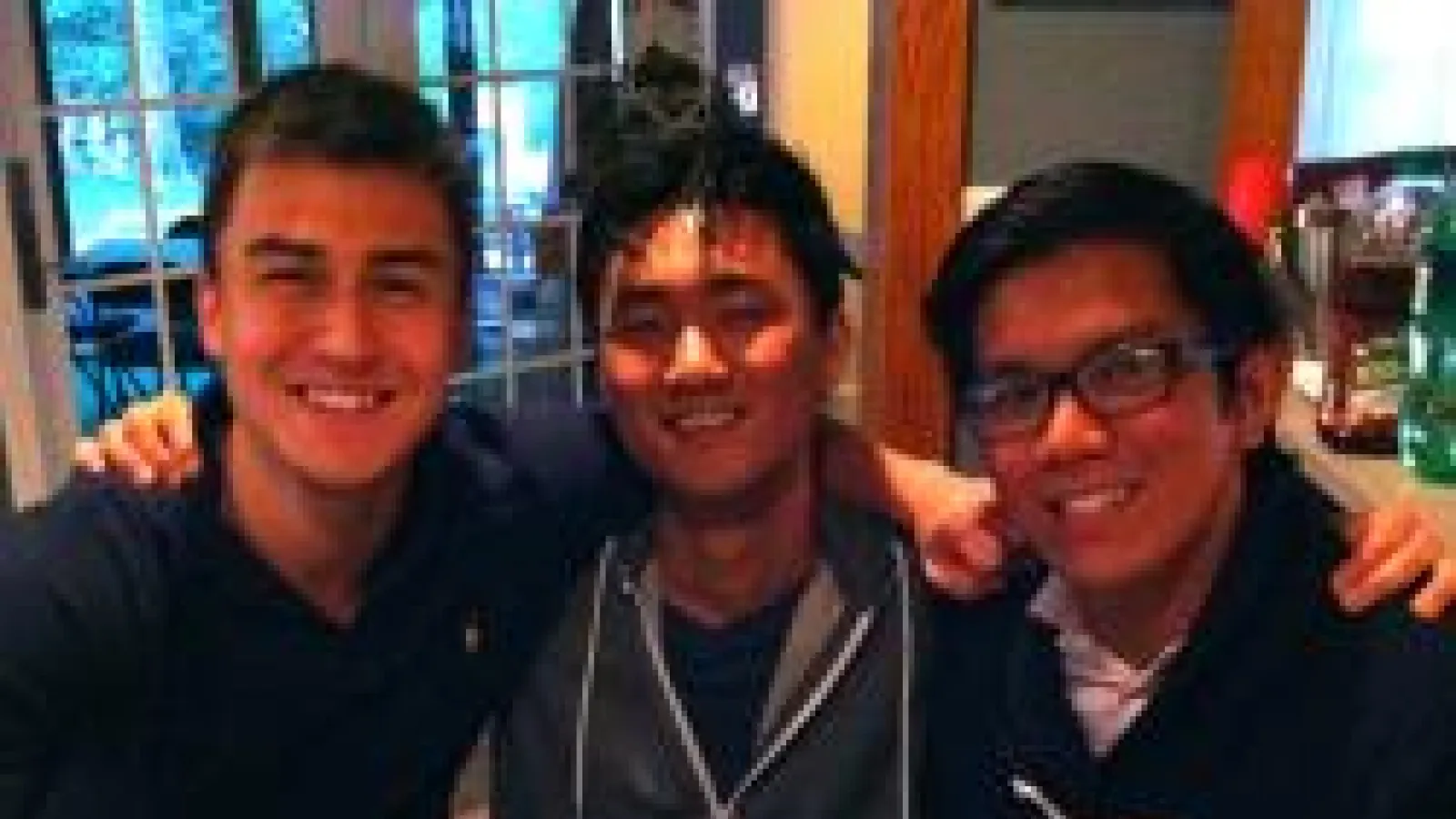 Yuri Doolan (left), Ronald Helgado (center), Juwon Lee (right)