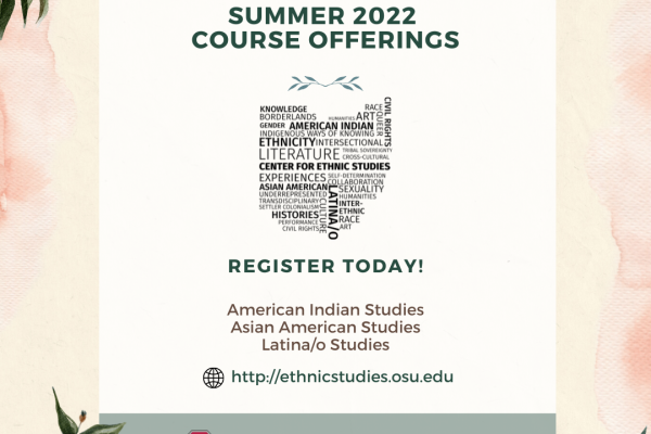 SU2022 course offering flyer