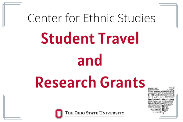 CES Student Travel and Research Grants with CES logo and OSU logo