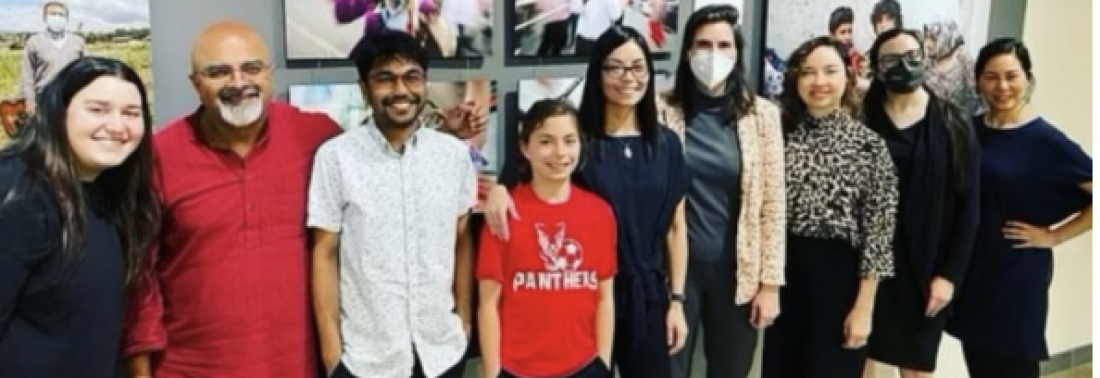 A group of Asian American Studies faculty, students, and community membrs.